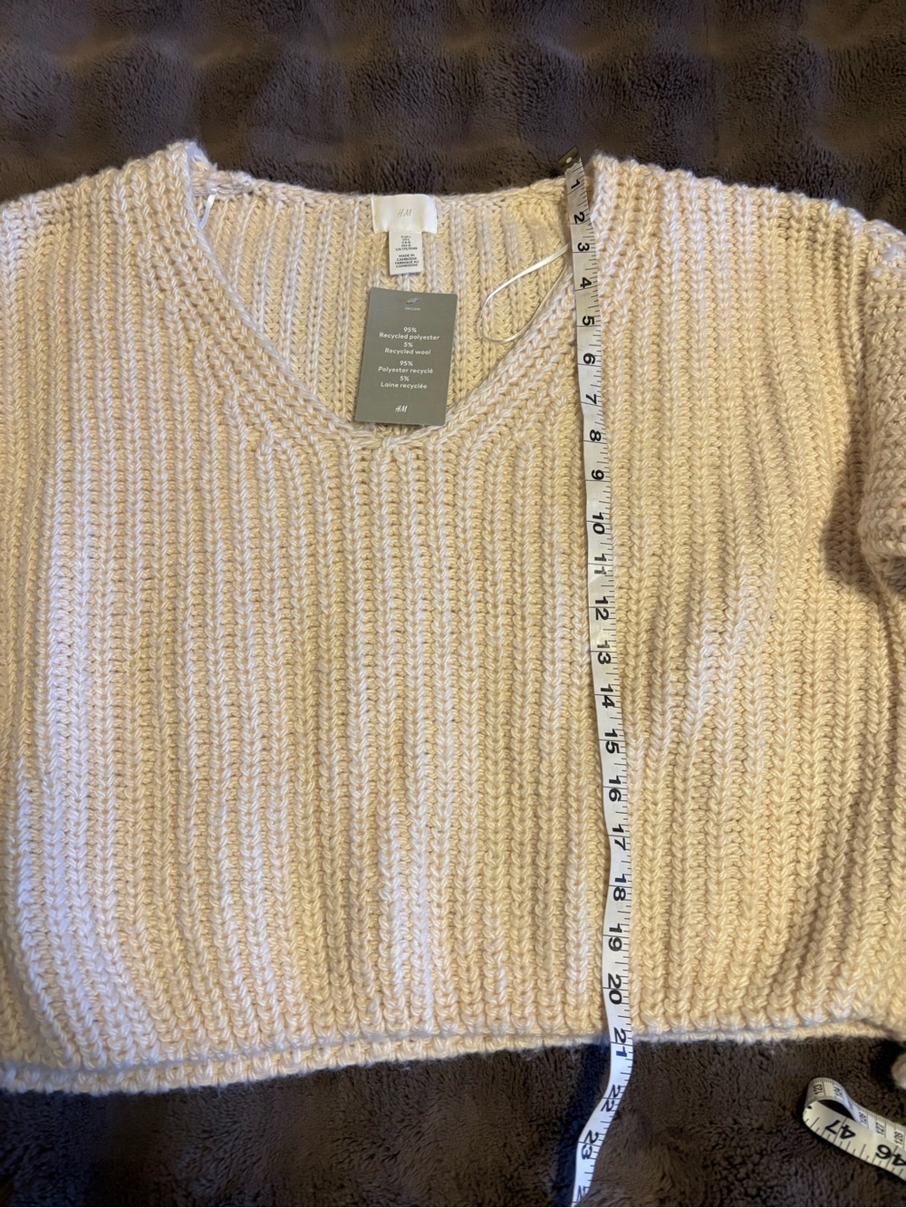 ☀️ H&M ☀️ thick knit sweater - Picture 7 of 9
